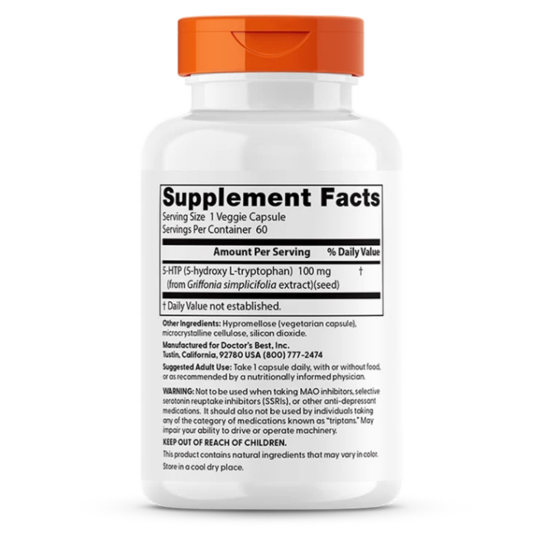 doctor's best 5-HTP 100mg (1) doctors best 5 HTP 100mg 1
