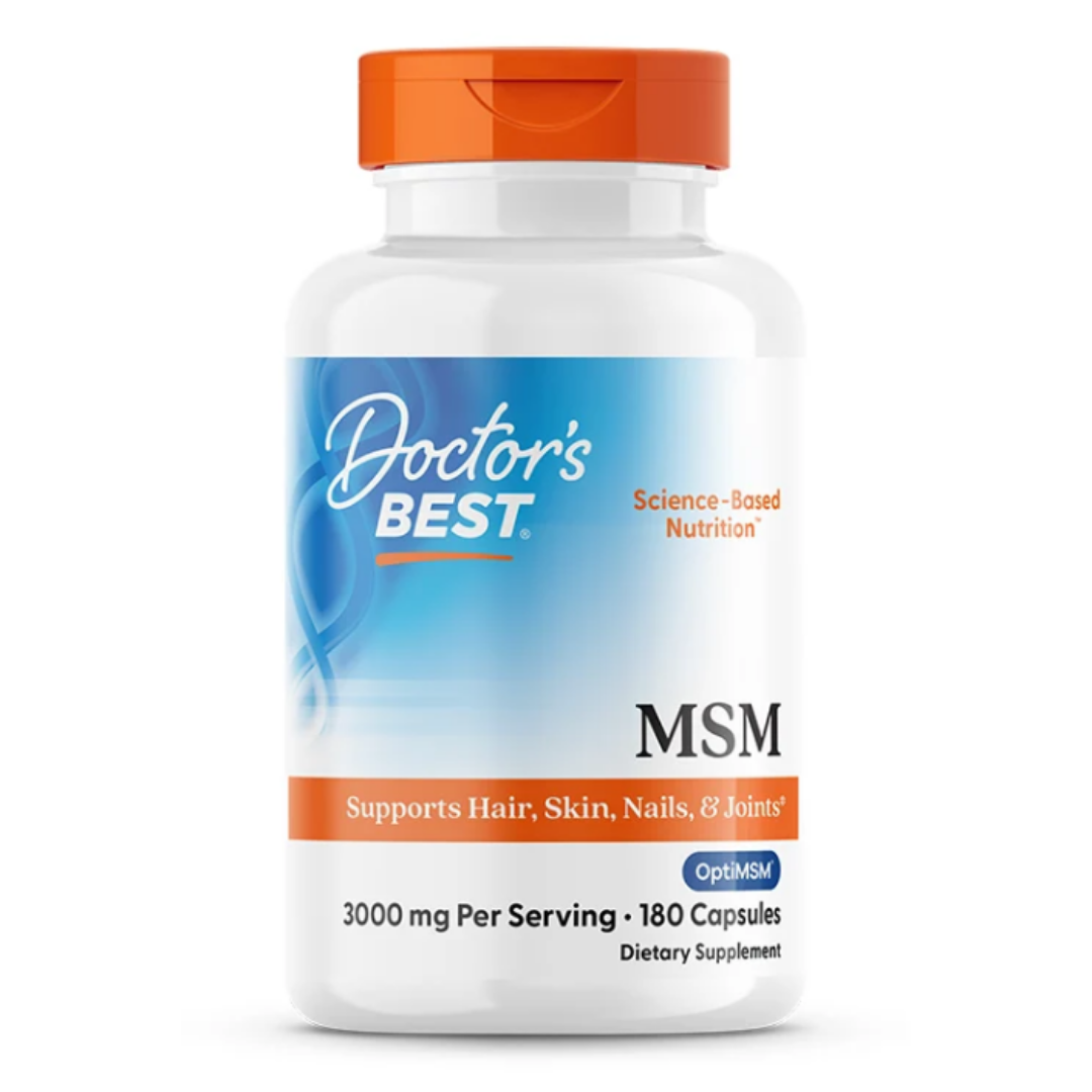 Метилсульфонилметан сера Doctor’s Best MSM 1000 mg Метилсульфонилметан сера Doctor’s Best MSM 1000 mg (1)