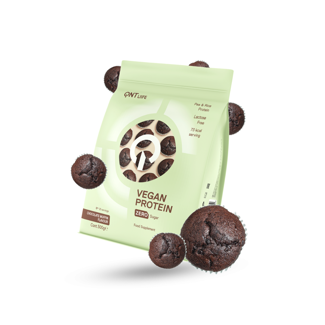 растительный протеин QNT vegan protein chocolate muffin растительный протеин QNT vegan protein chocolate muffin