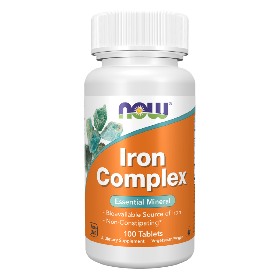 Комплекс железа | Now Foods Iron Complex 27mg Комплекс железа | Now Foods Iron Complex 27mg
