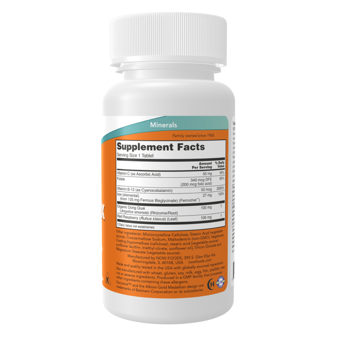 Комплекс железа | Now Foods Iron Complex 27mg Комплекс железа | Now Foods Iron Complex 27mg