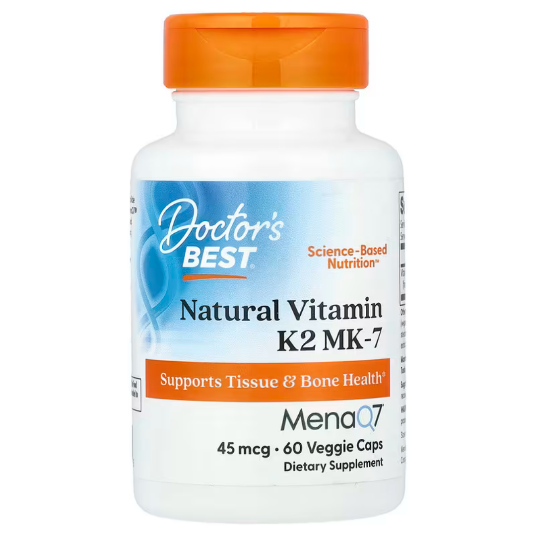 Витамин К Doctor's Best Natural Vitamin K (MK-7) 100mcg Витамин К Doctor's Best Natural Vitamin K (MK-7) 100mcg