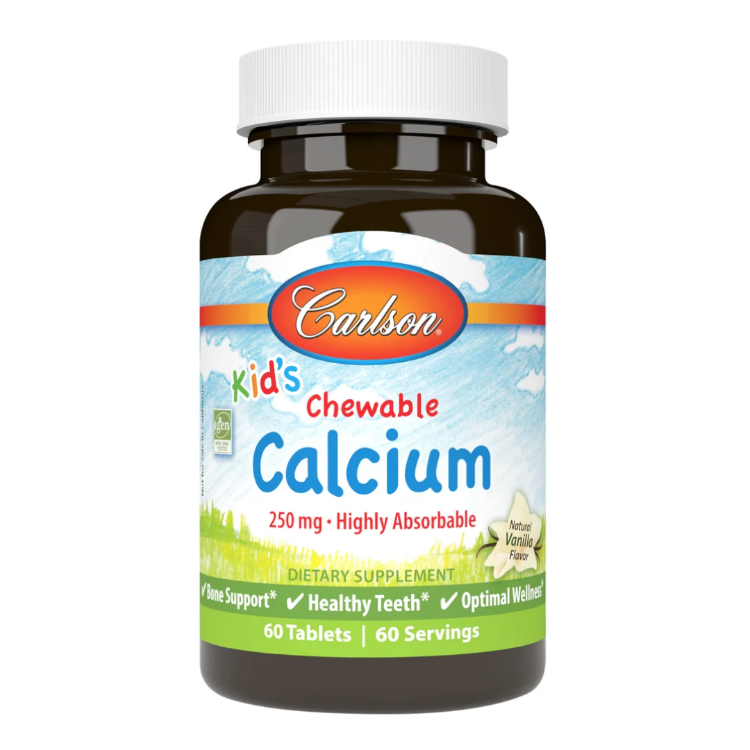 Кальций для детей Carlson Kid's Chewable Calcium 250mg Кальций для детей | Carlson Kid's Chewable Calcium 250mg